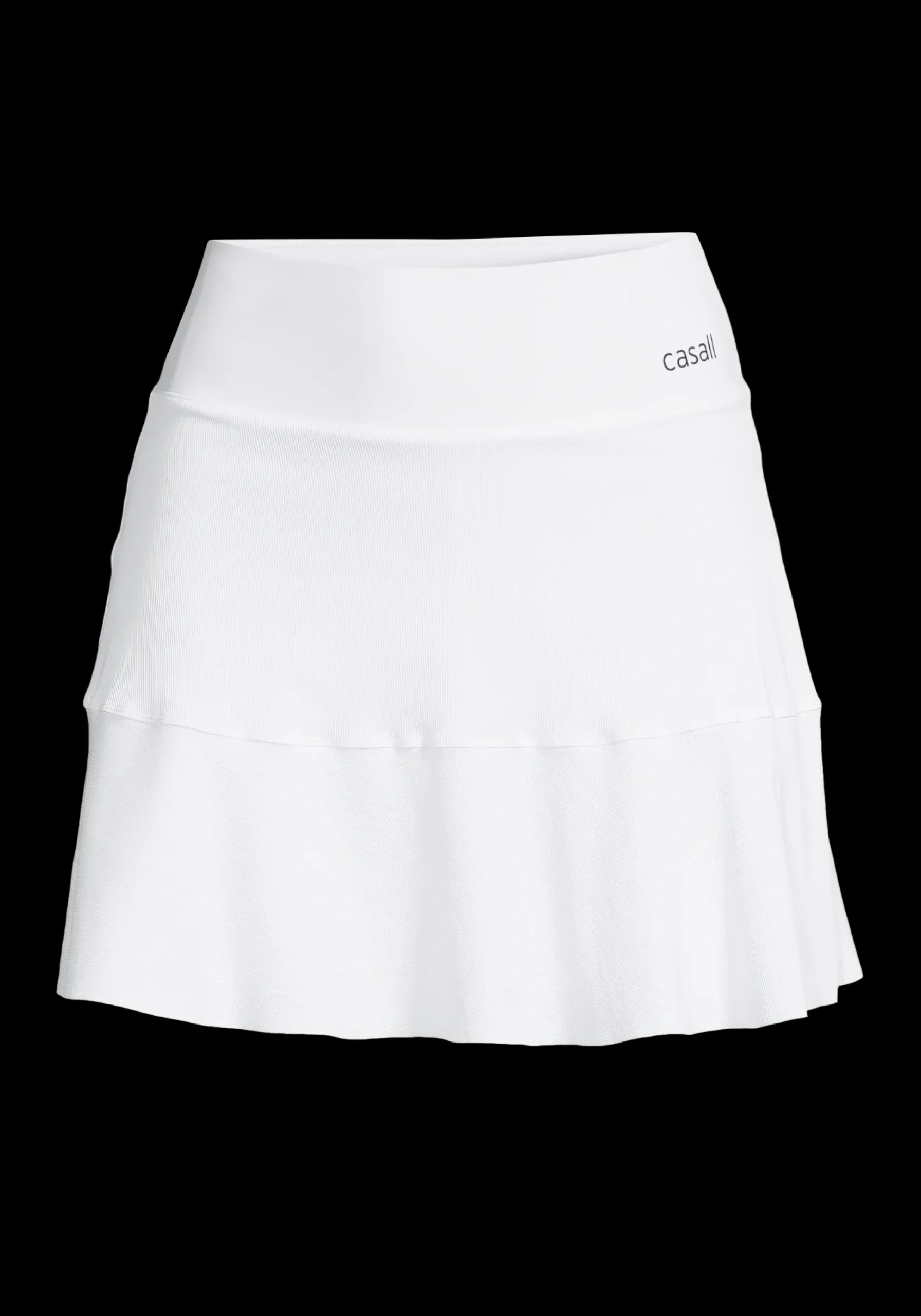Court Rib Skirt - Recycled - White