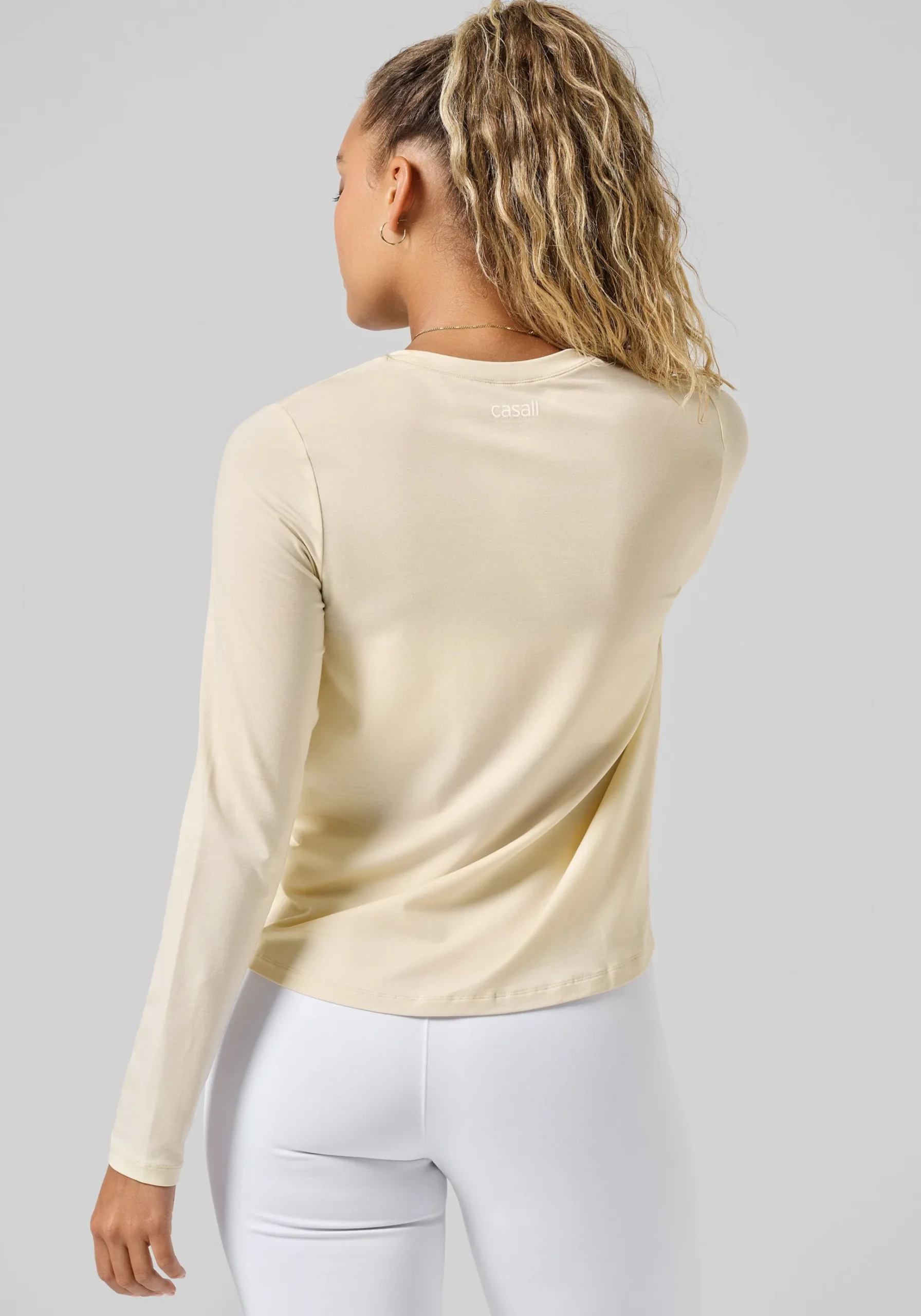 Delight Crew Neck Long Sleeve - Milky Vanilla