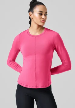 Delight Crew Neck Long Sleeve - French Rose