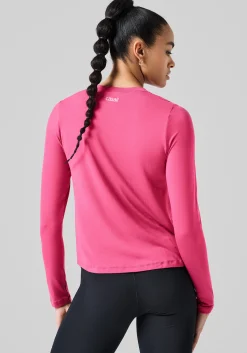 Delight Crew Neck Long Sleeve - French Rose