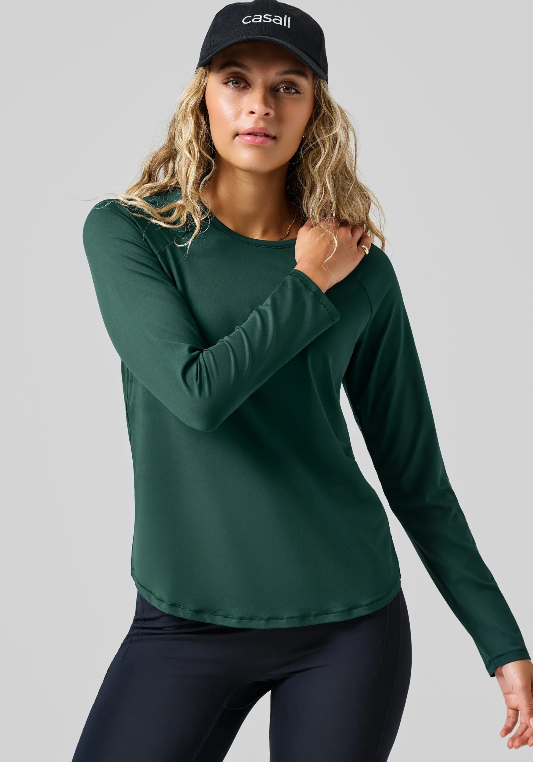 Essential Long Sleeve - Dark Pine