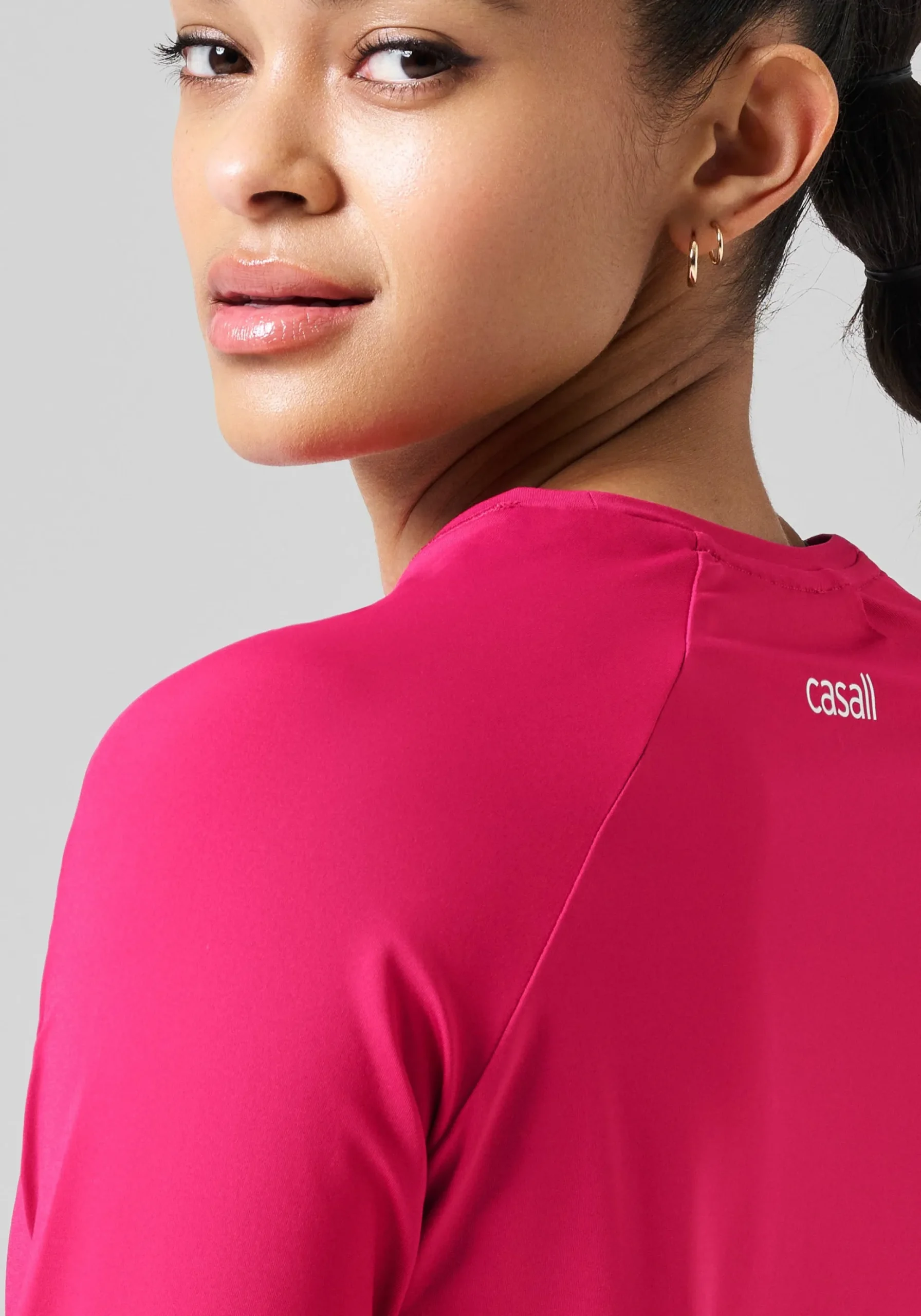 Essential Long Sleeve - Punch Pink