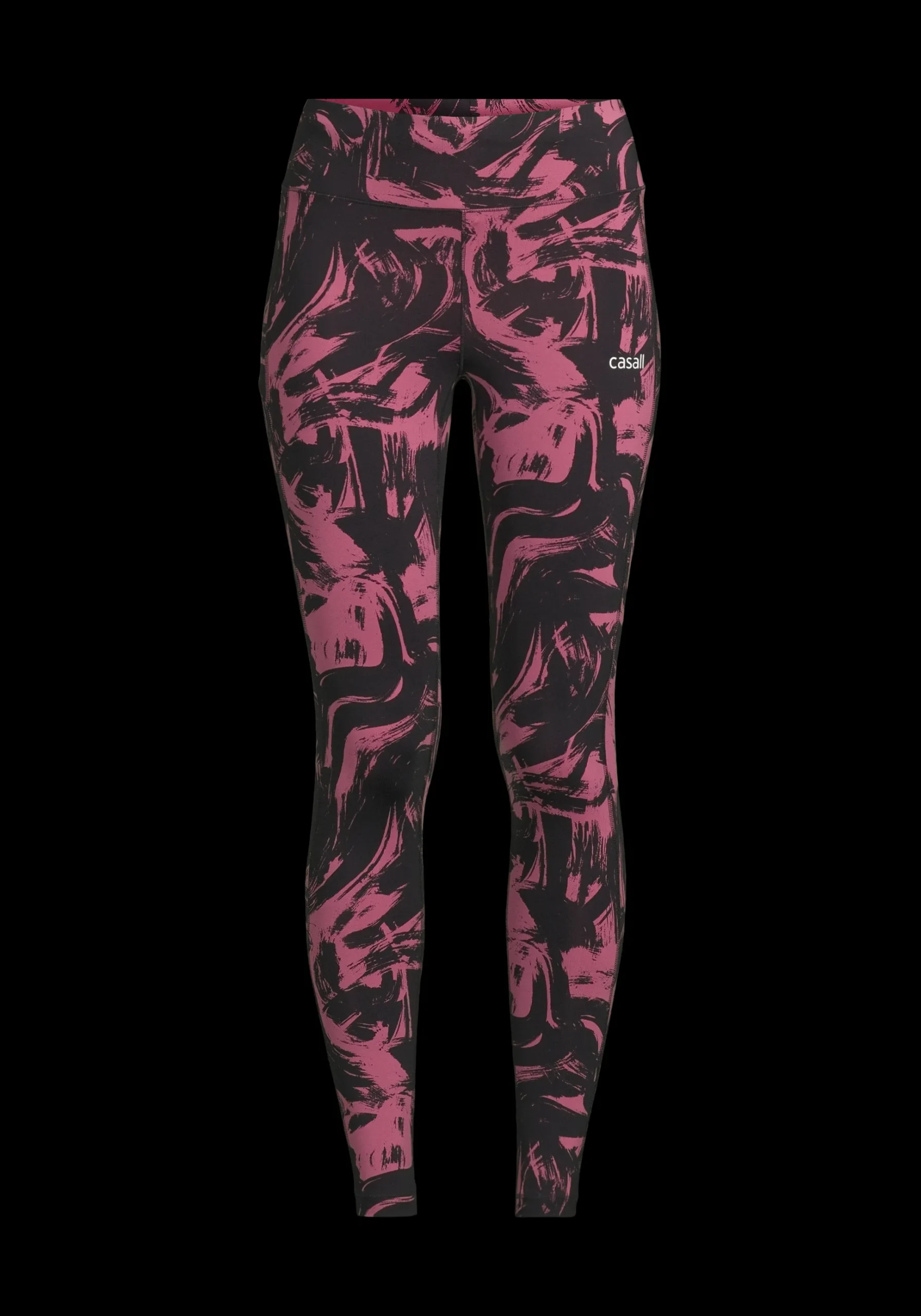 Essential Printed Tights - Blaze Rose