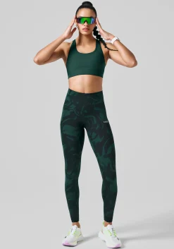 Essential Printed Tights - Blaze Pine