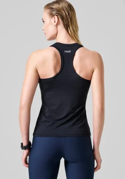 Essential Racerback Tank - Black