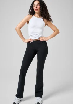 Flare Low Waist Pant - Black