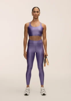 Glitz High Waist Tights - Purple Lush