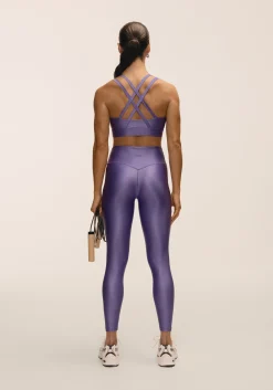 Glitz High Waist Tights - Purple Lush