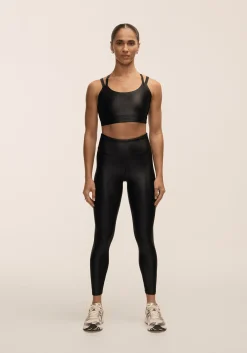 Glitz High Waist Tights - Black