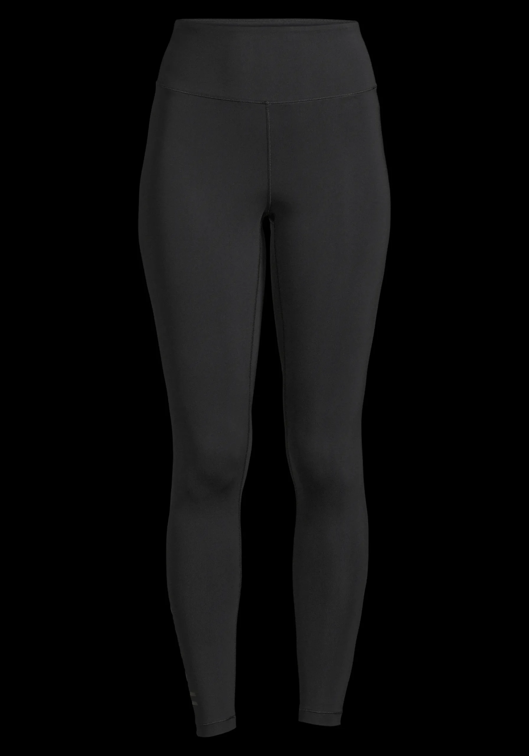 Graphic High Waist Tights - Black