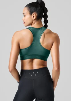 Graphic Sports Bra - Dark Pine