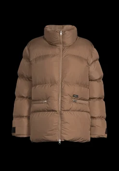 Hero Puffer Jacket - Taupe Brown