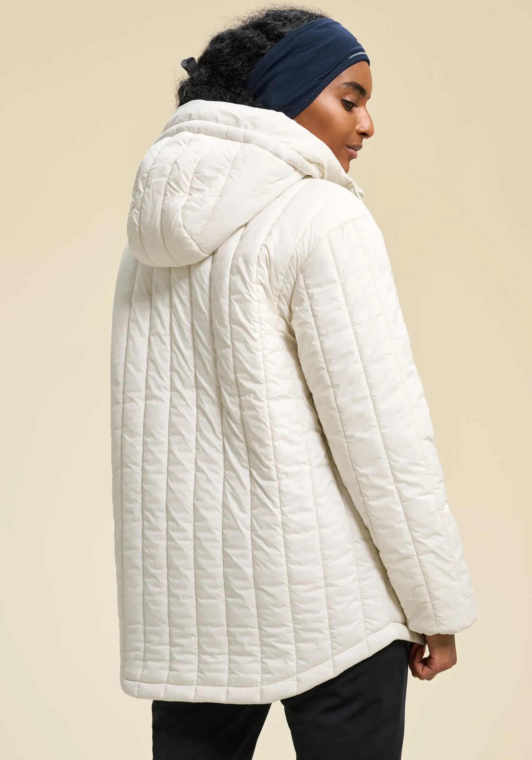 Lightweight Padded Anorak - Off White