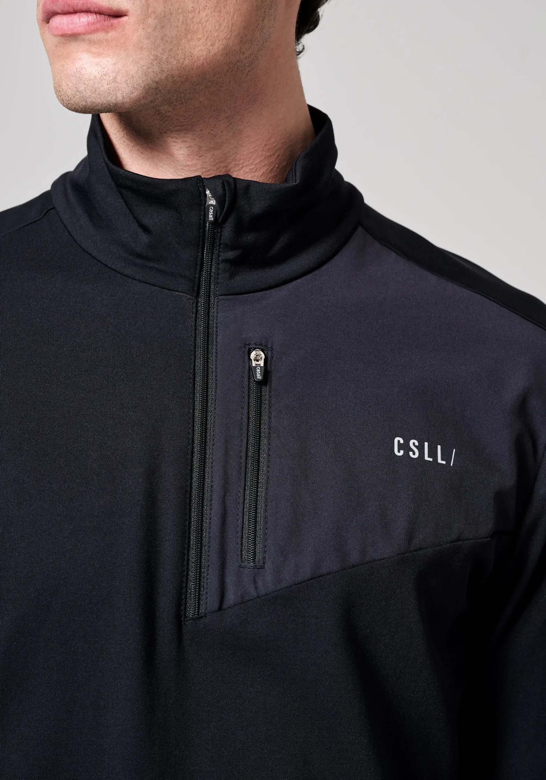 M Midlayer Half Zip - Black
