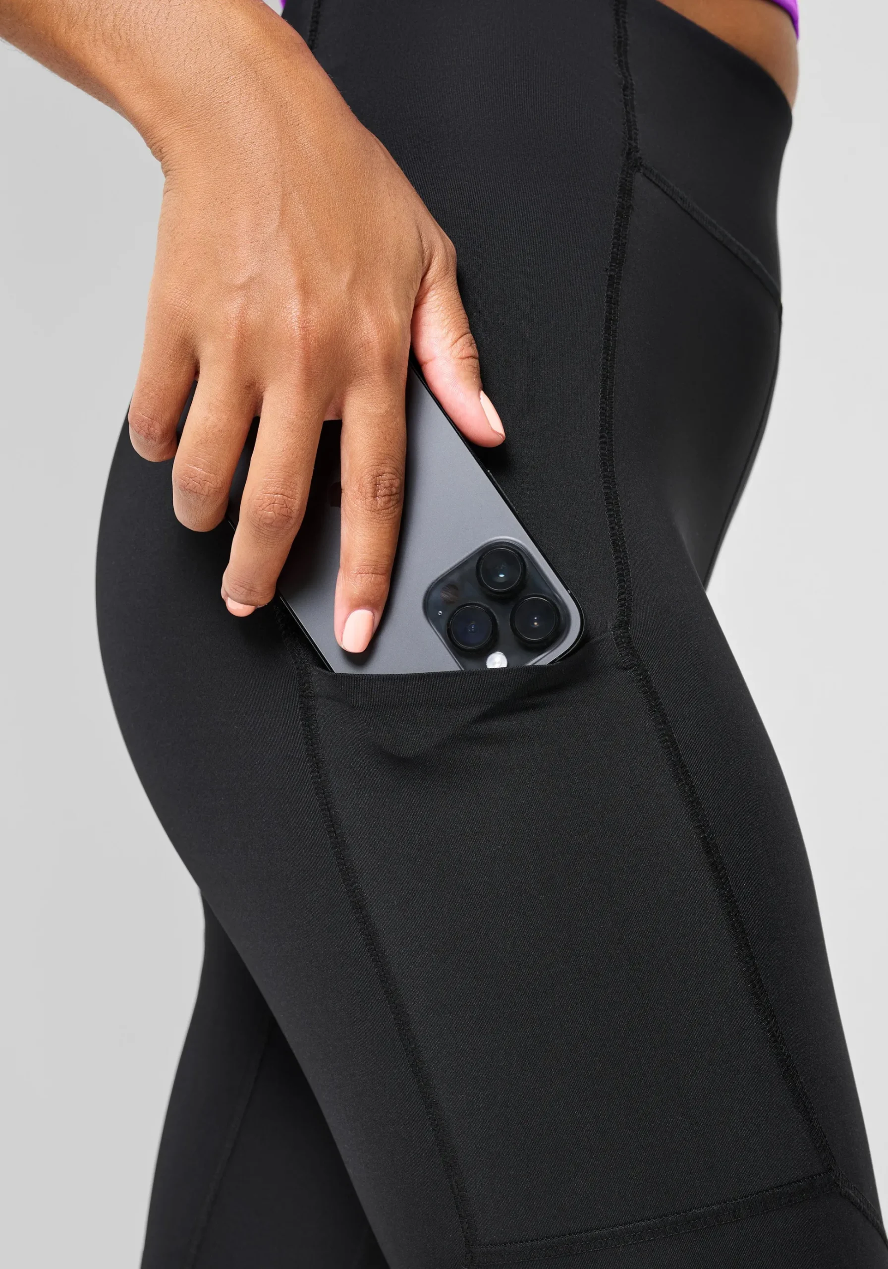 Motion Pocket Tights - Black