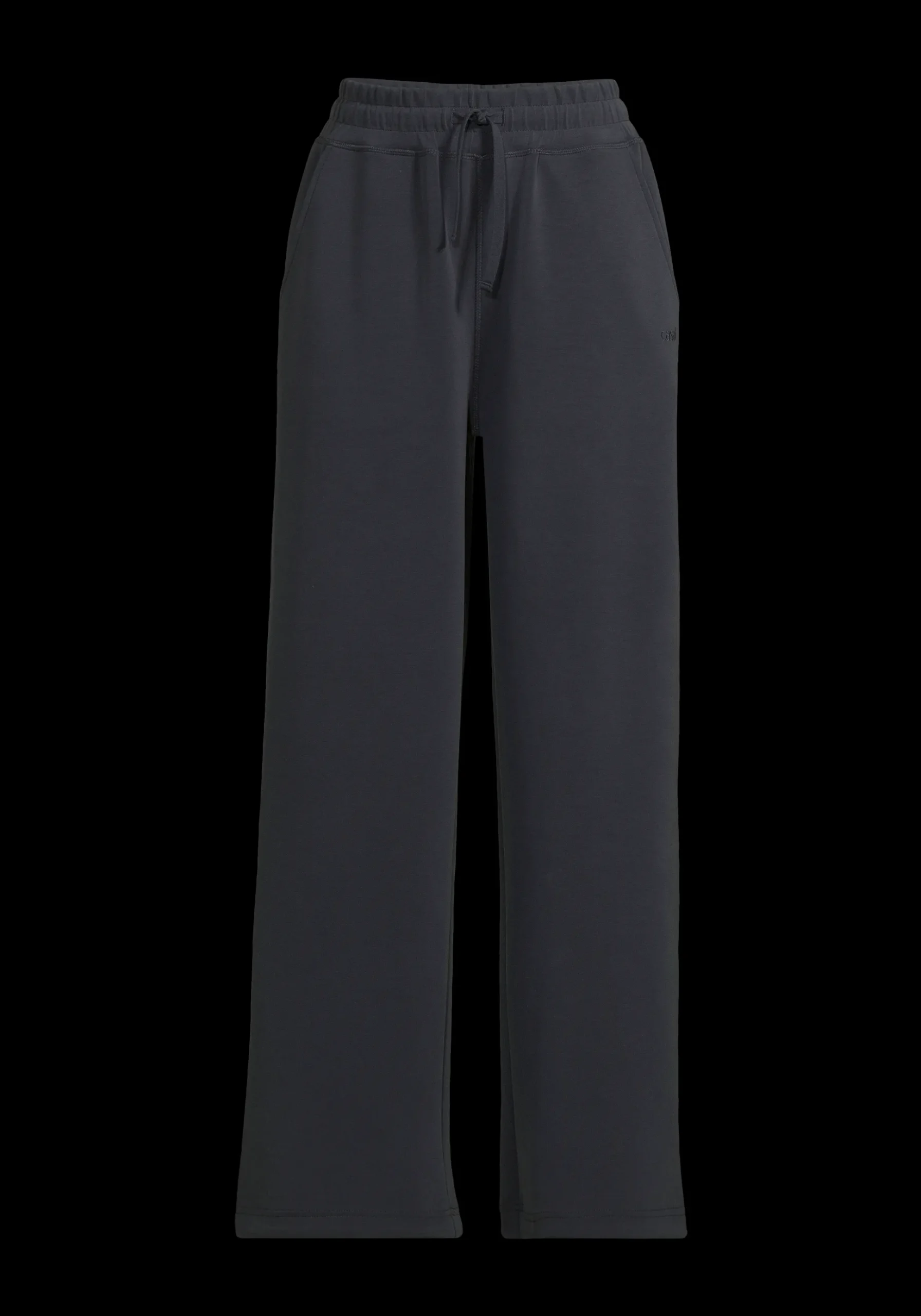 Peachy Straight Leg Jogger - Almost Black