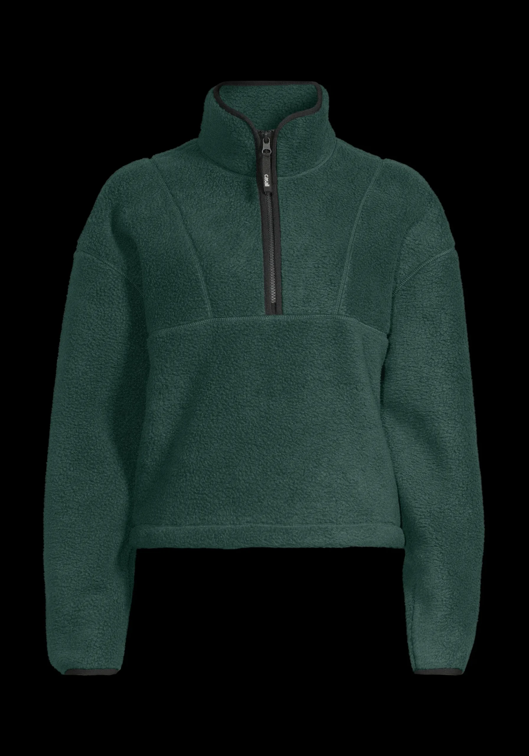 Pile Half Zip - Dark Pine