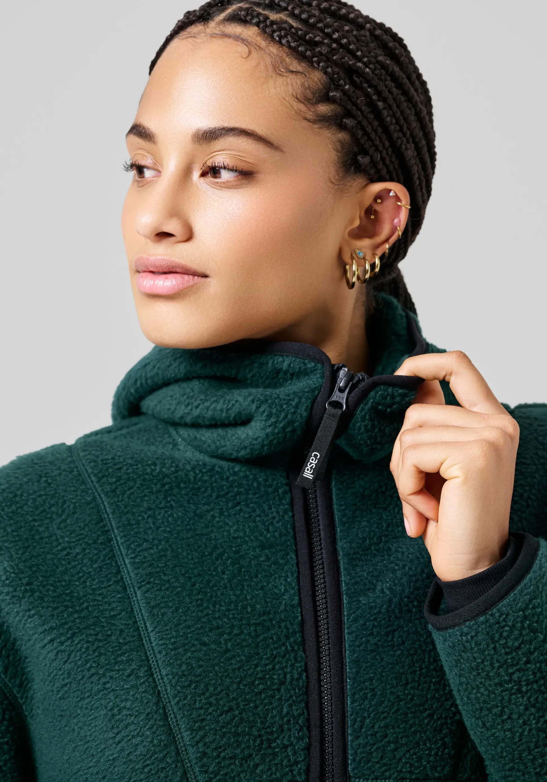 Pile Jacket - Dark Pine