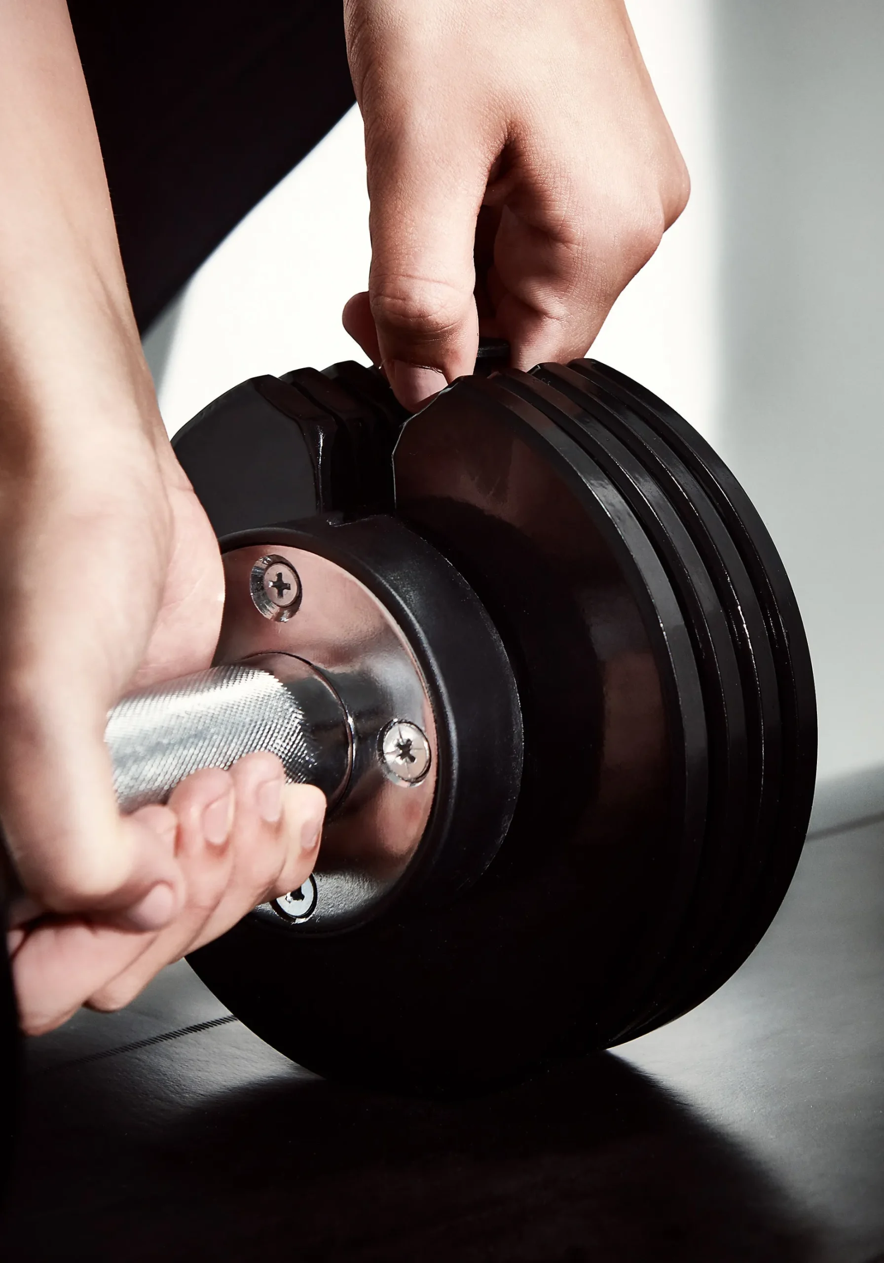PRF Adjustable Dumbbell Set 2-10kg - Black