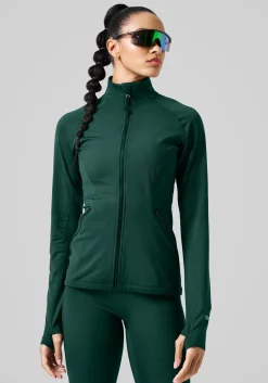 Refine Training Jacket - Dark Pine