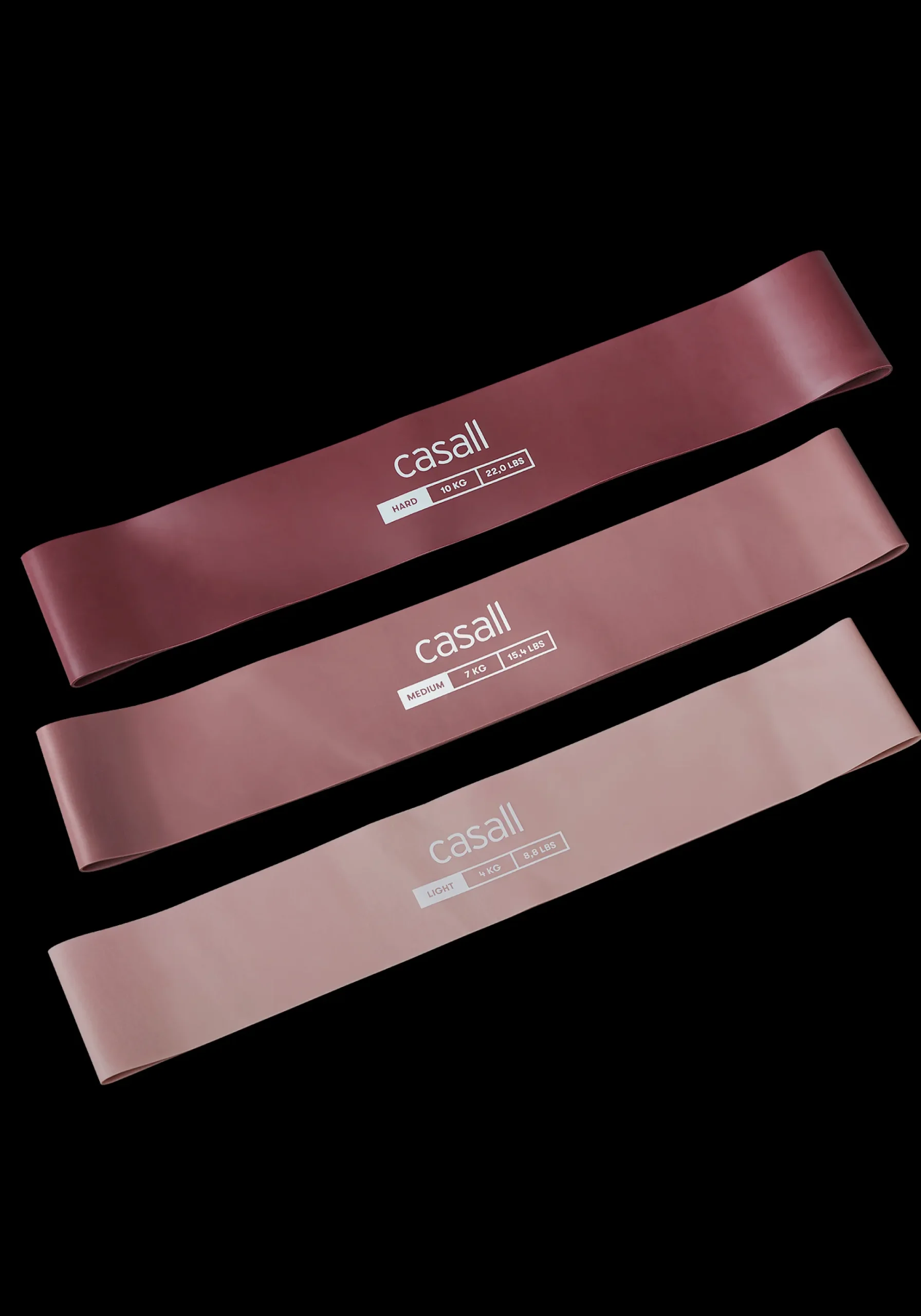 Rubber Bands 3pack - Pink Selection