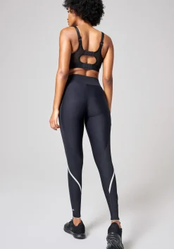 Sculpture Running Tights - Liquid Black