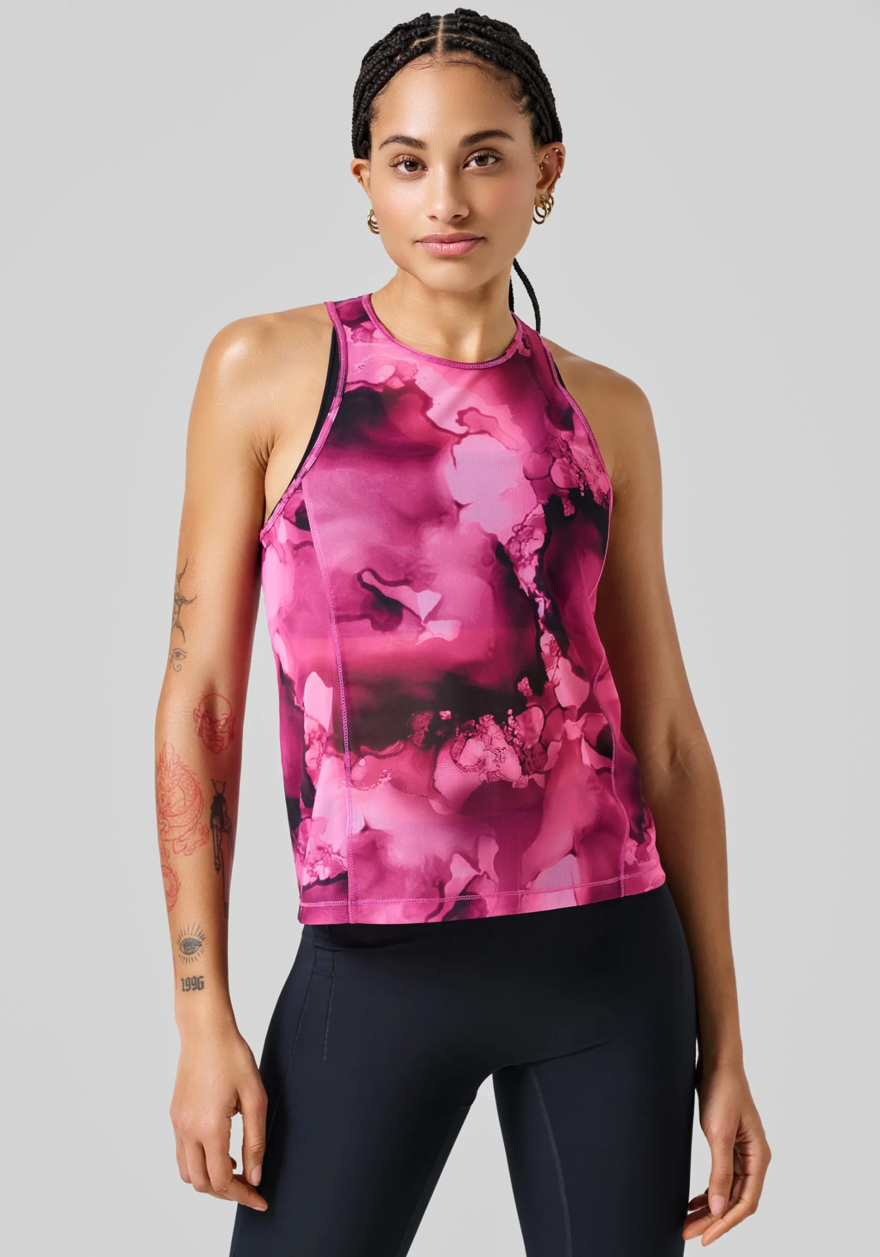Sheer Tank - Ice Pink