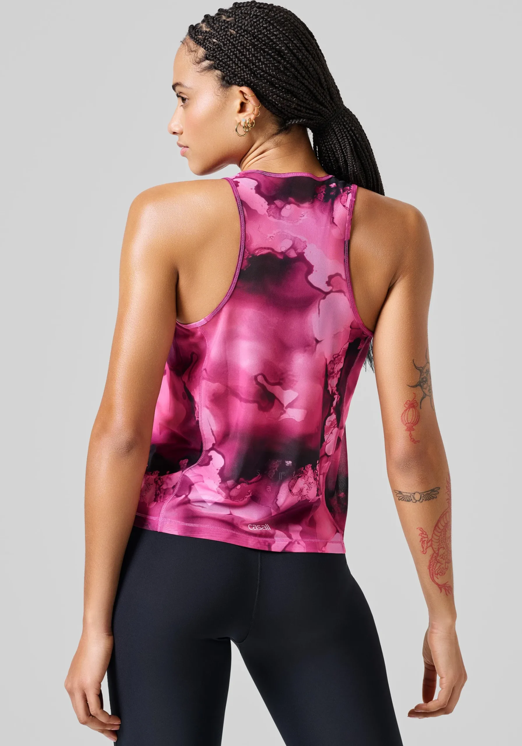 Sheer Tank - Ice Pink