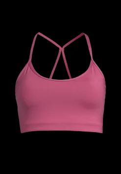 Sleek Strappy Sports Bra - French Rose