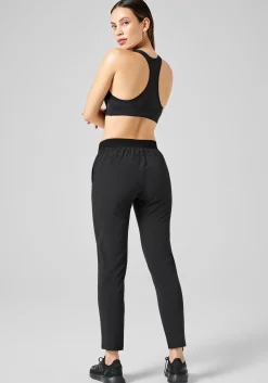 Slim Woven Pants - Black