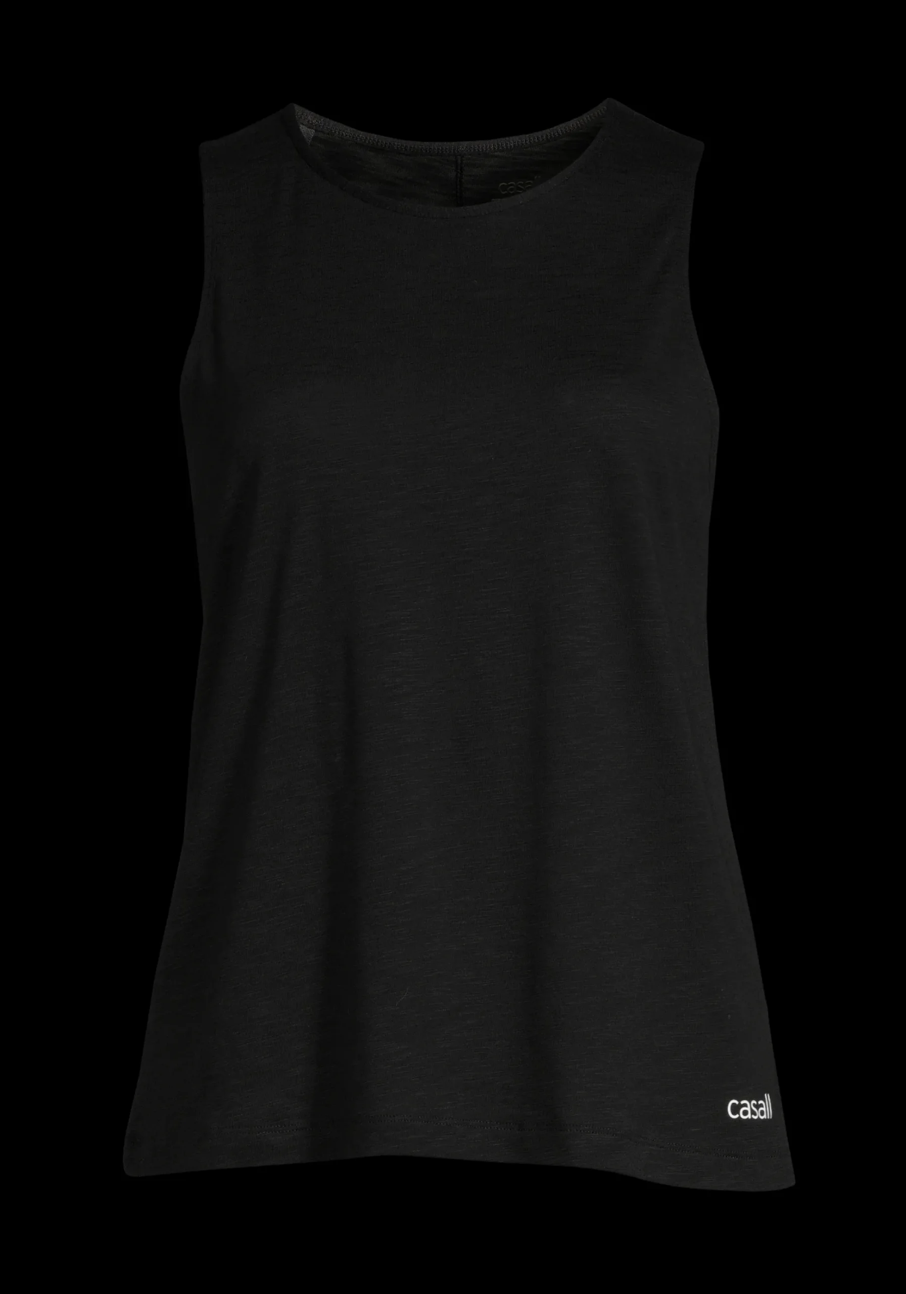 Soft Texture Tank - Black