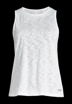 Soft Texture Tank - White