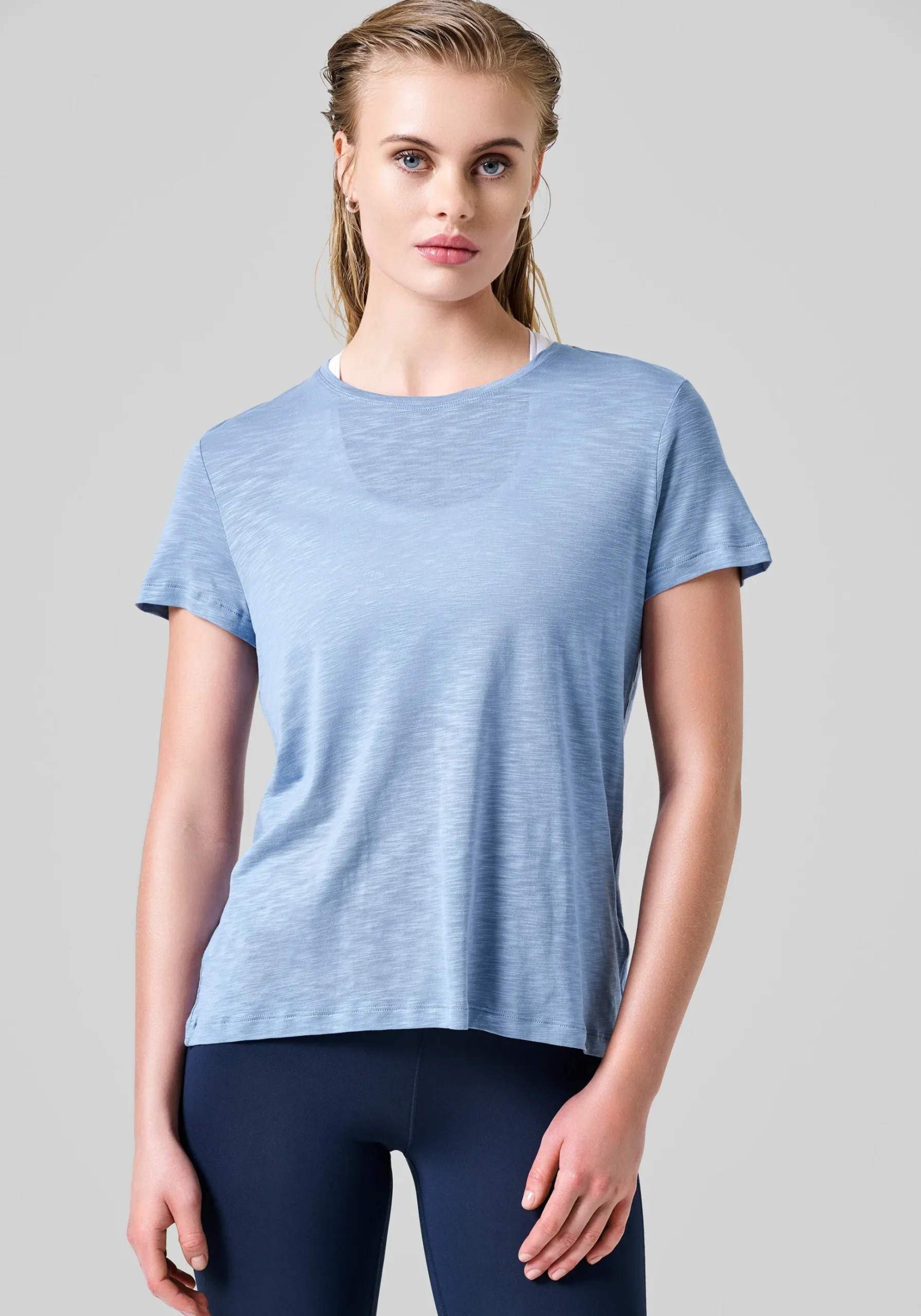 Soft Texture Tee - Sense Blue