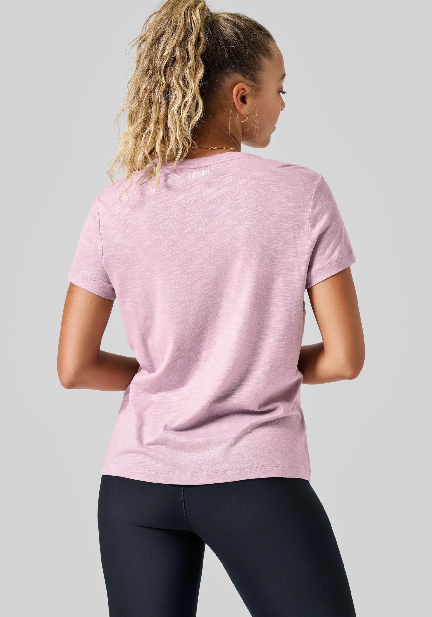 Soft Texture Tee - Winter Mauve