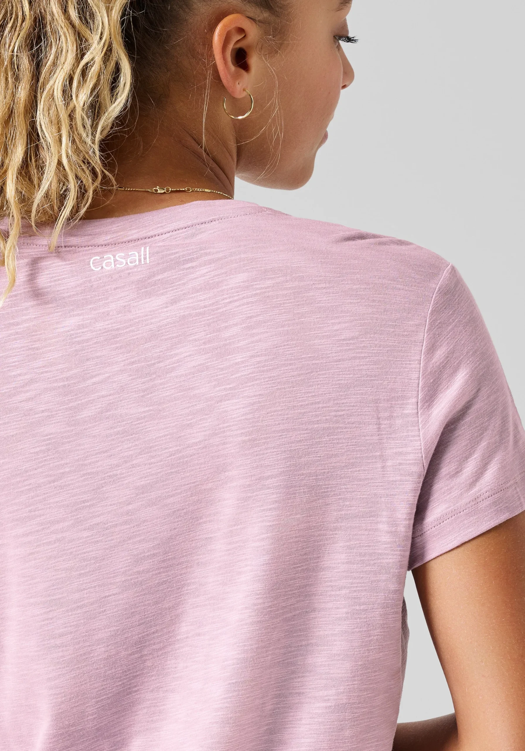 Soft Texture Tee - Winter Mauve