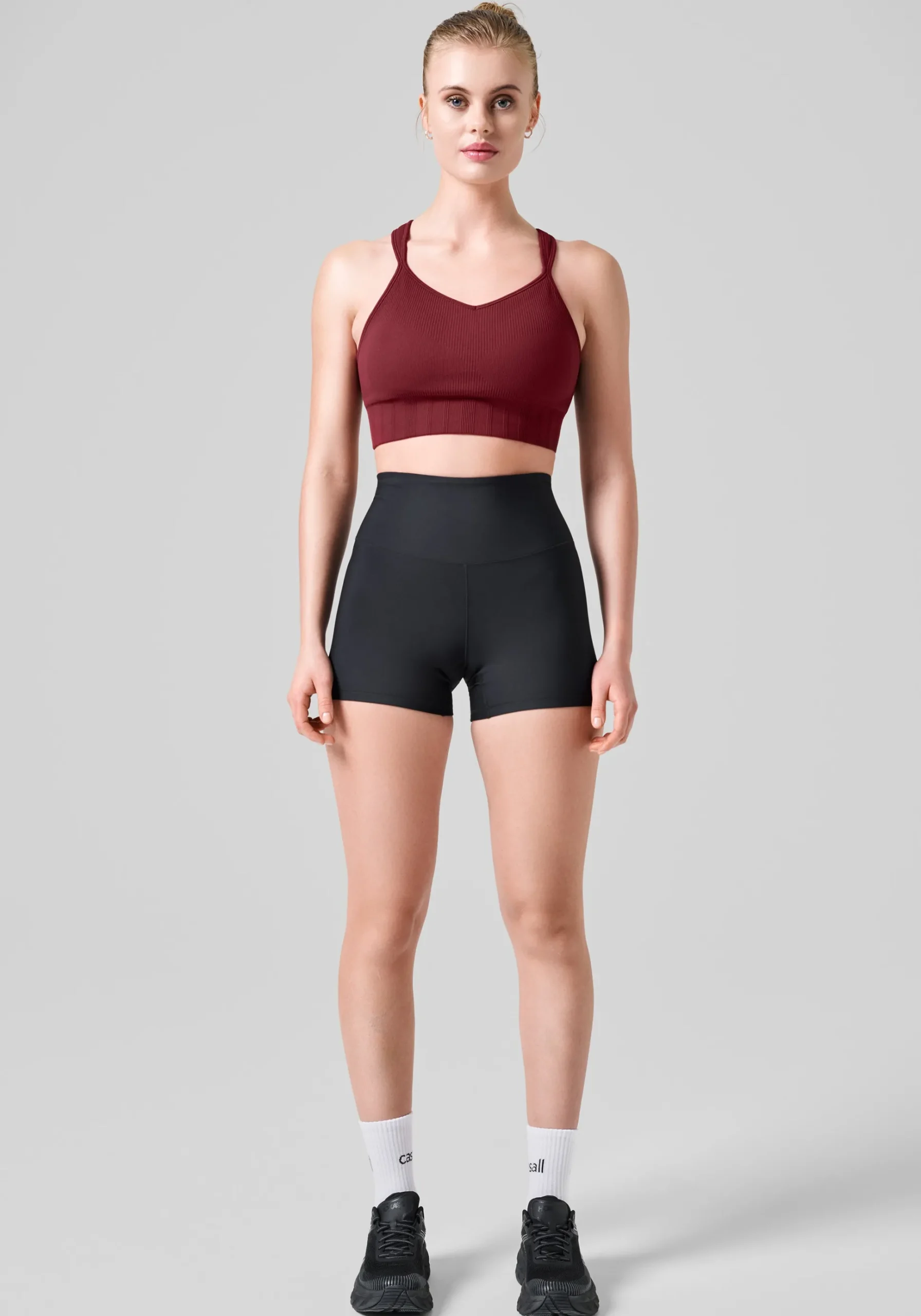 Ultra High Waist Hot Pant - Black