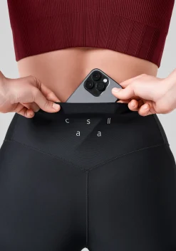 Ultra High Waist Hot Pant - Black