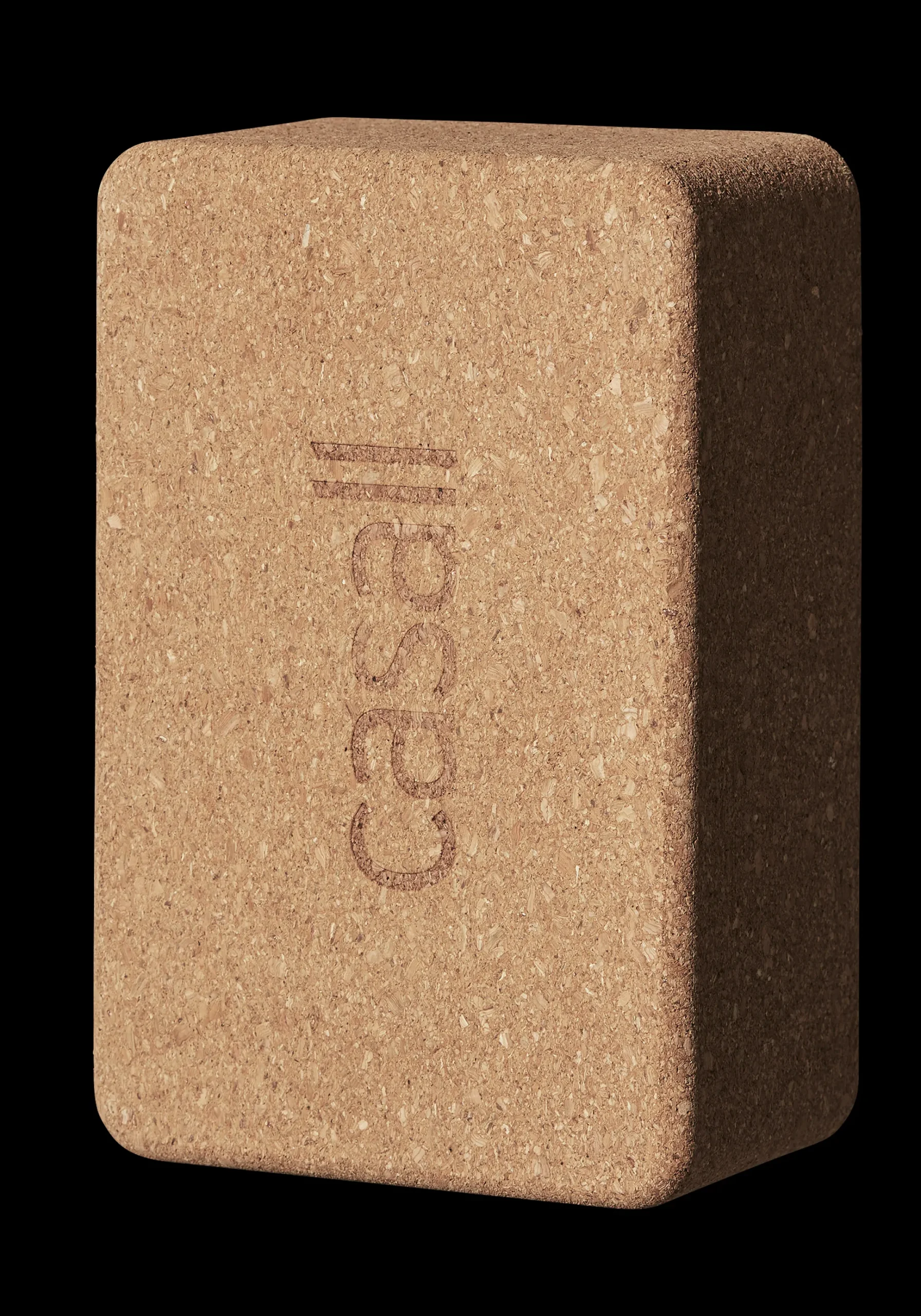 Yoga Block Natural Cork Large - Natural Cork