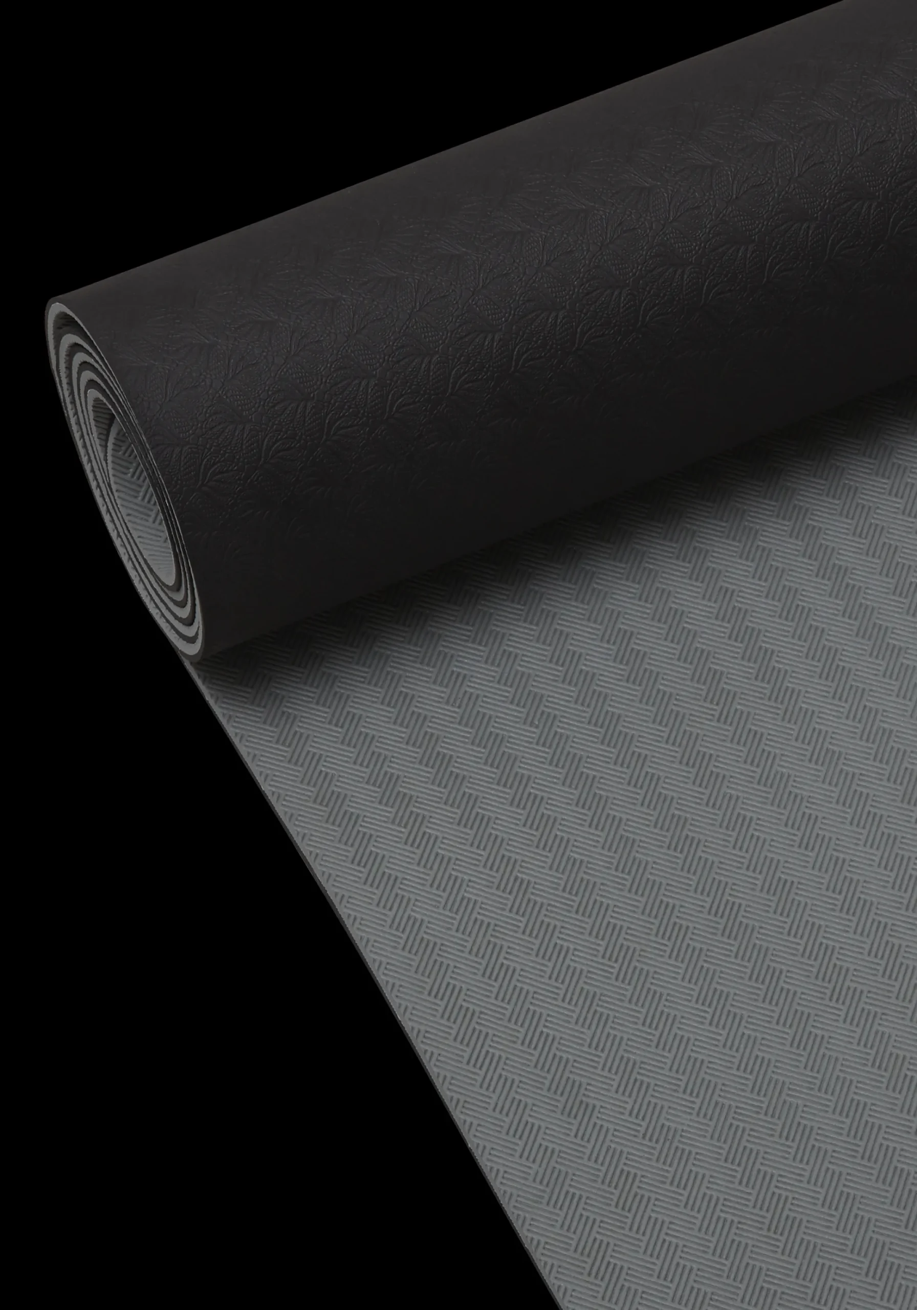 Yoga Mat Position 4mm - Black/grey
