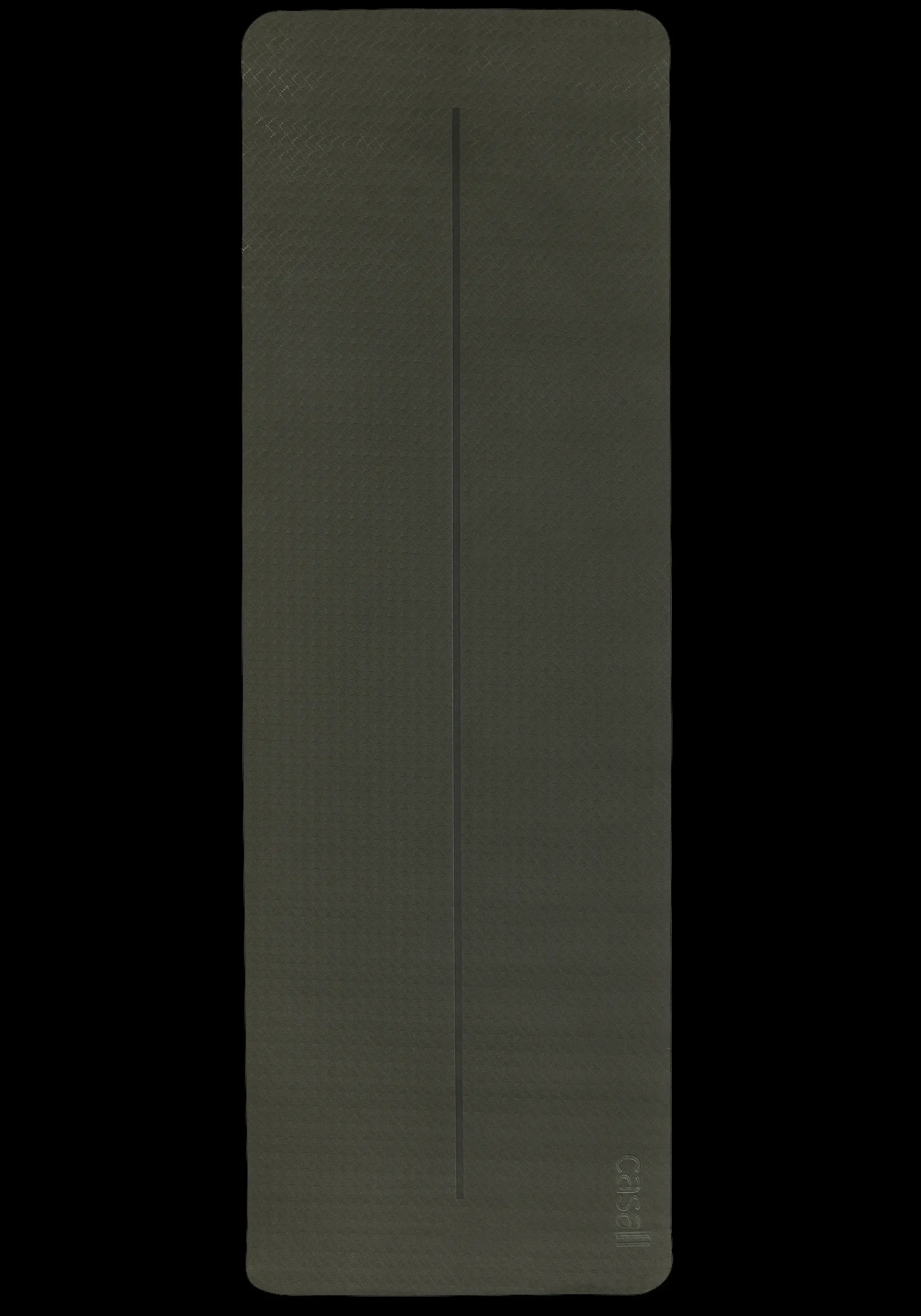 Yoga Mat Position 4mm - Forest Green/Black