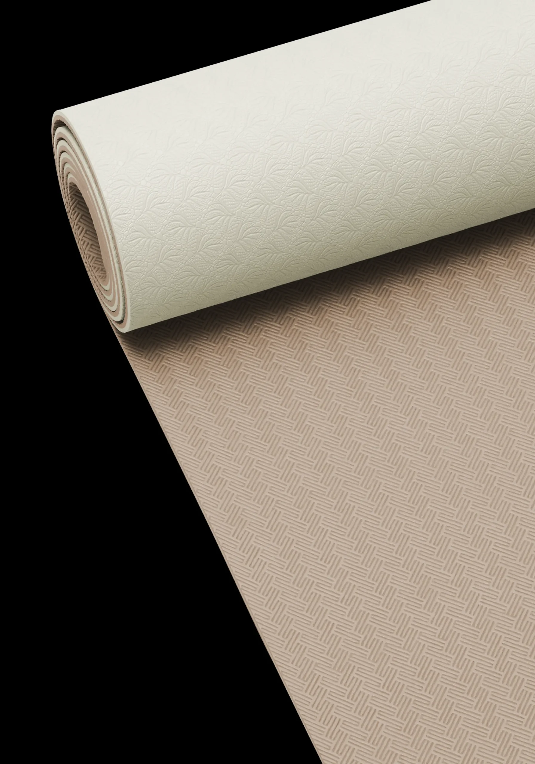 Yoga Mat Position 4mm - Light Sand/Clay Brown